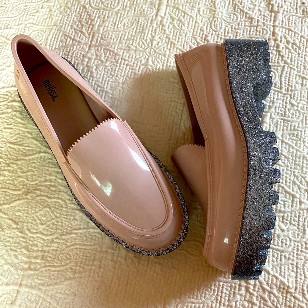 Melissa Pink and Silver Shoes